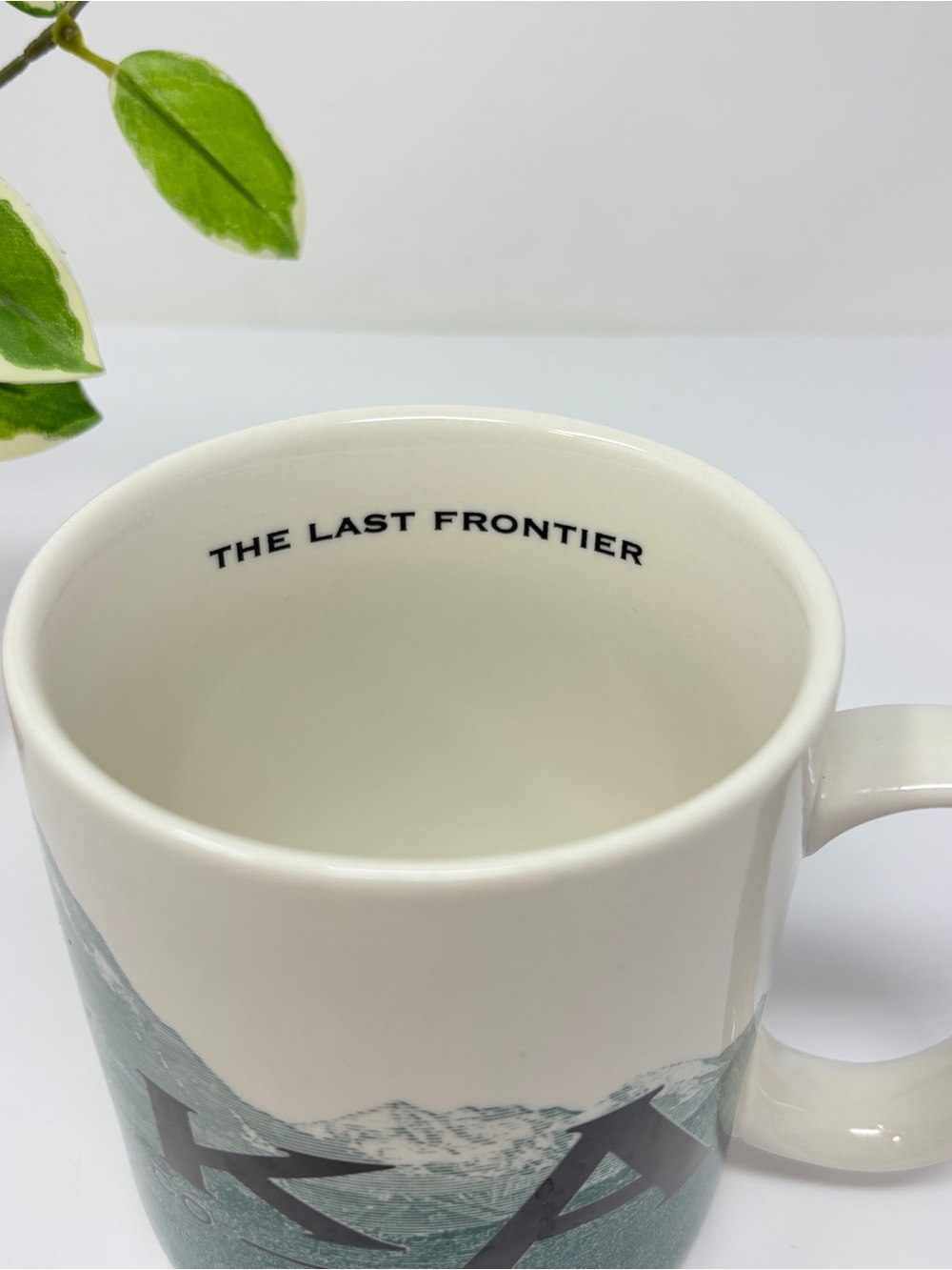 VINTAGE STARBUCKS Barista Skyline Series Alaska Mug The Last Frontier - Picture 4 of 7